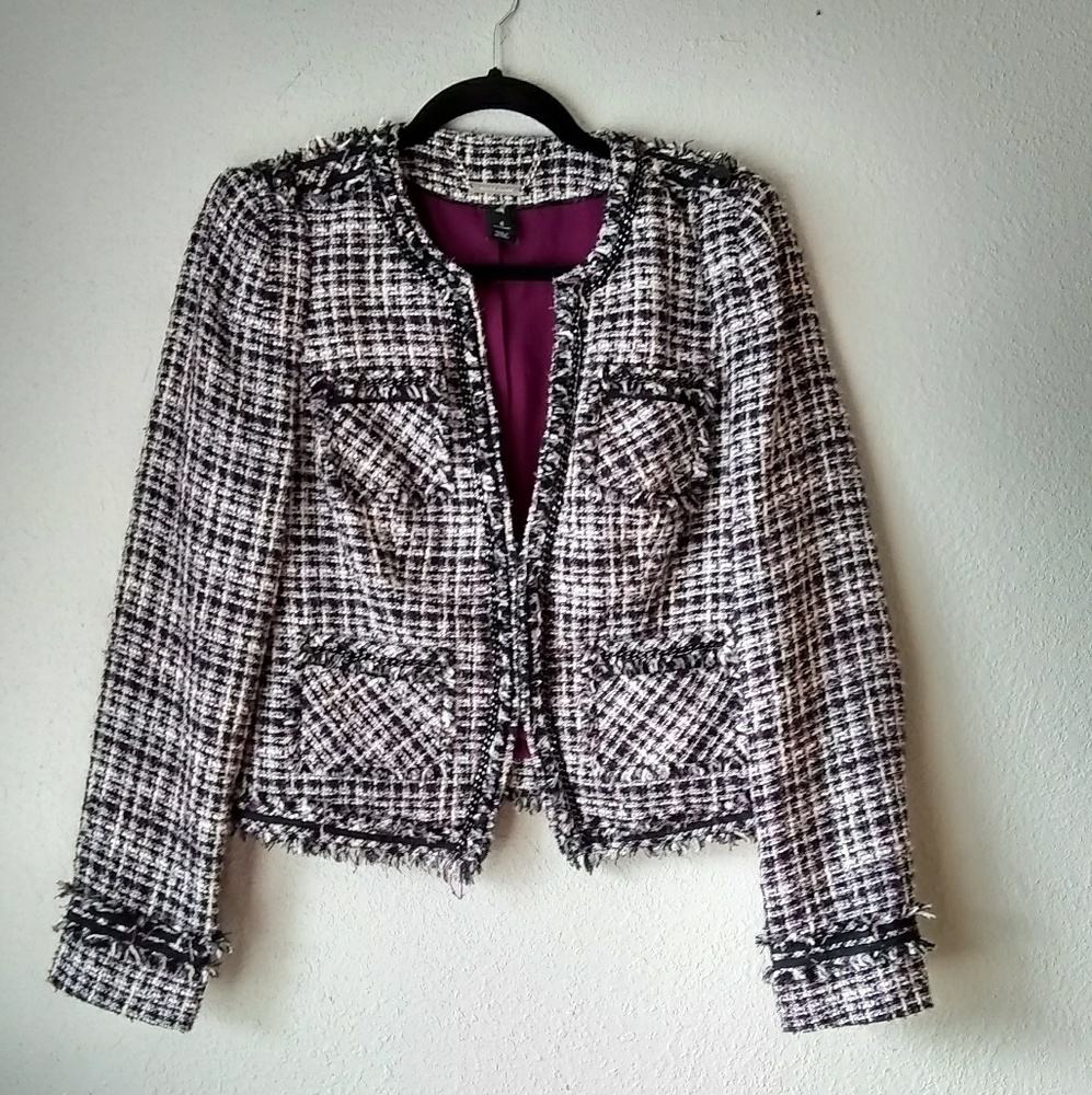White House Black Market Tweed Jacket